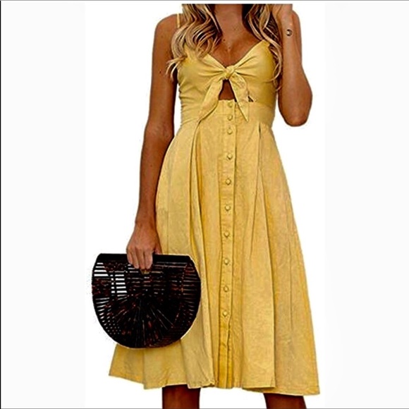 exlura Dresses & Skirts - Exlura yellow dress